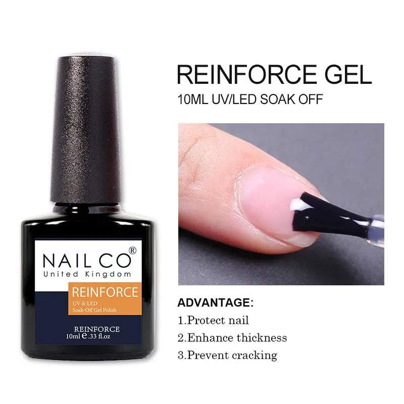 NAILCO 15ml Nail Gel Polish Red Pink Nude Soak off UV LED Long Lasting Eco-Friendly Professional Nail Beauty Salon Lacquer Varnish - She Vibess By C2P