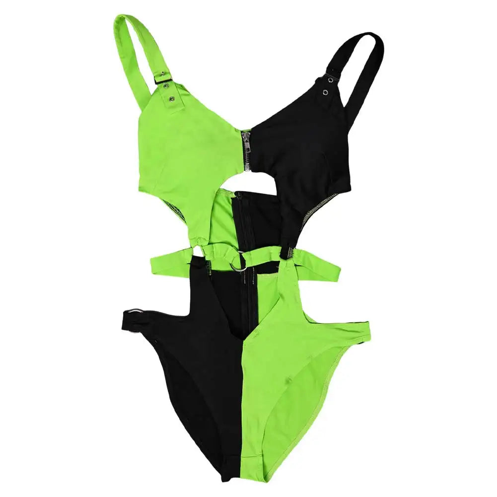 Kim Shego Cosplay Lingerie Swimsuit Costume Outfits For Women Girls Summer Sexy Fantastic Beach Swimwear Halloween Carnival Suit -I’m Over 21 - She Vibess By C2P