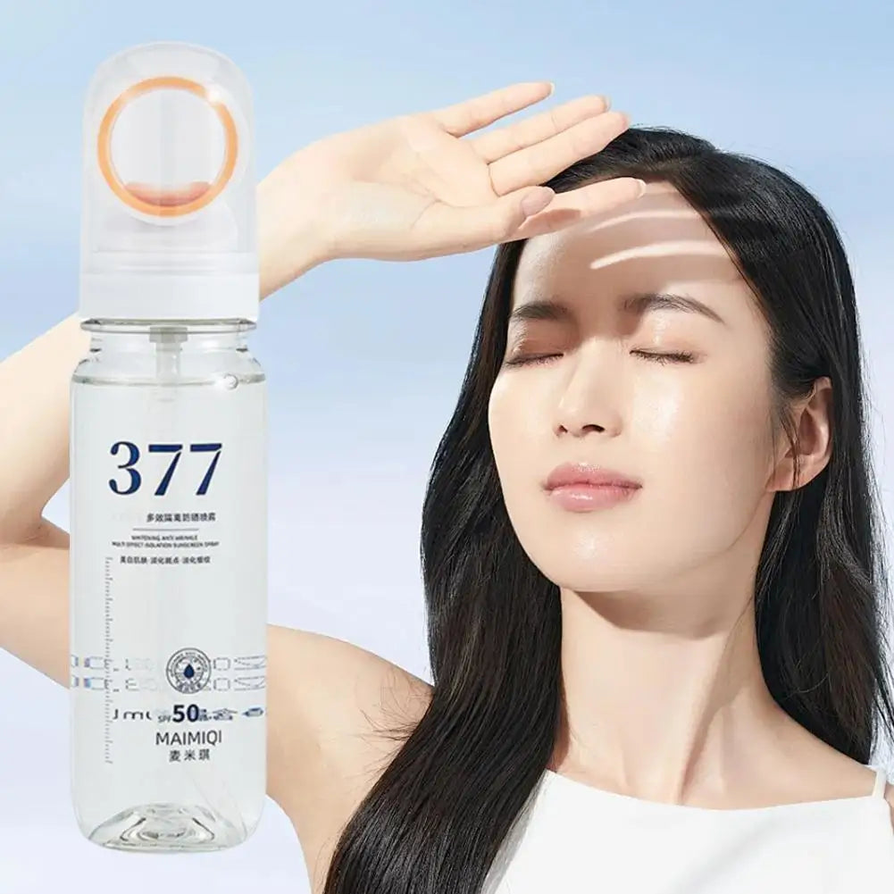 377 Sunscreen Spray Anti-aging Anti Wrinkle Moisturizing Whitening Sunscreen Spray Facial Body Neck Skin Care Cream - She Vibess By C2P