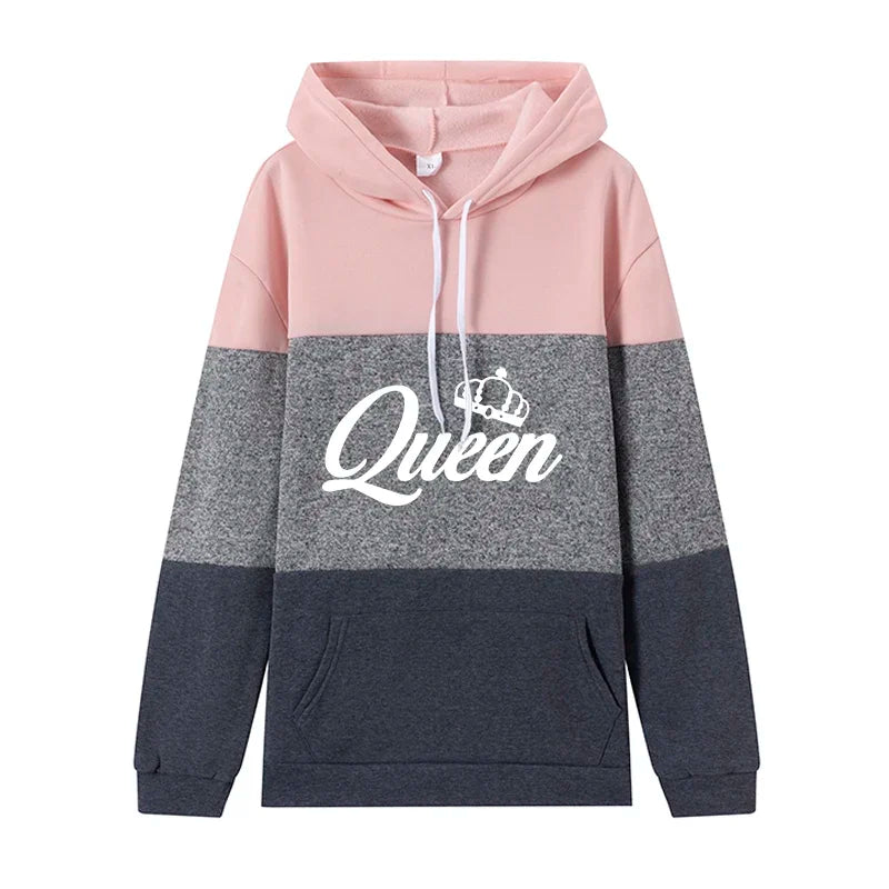 Women's Tracksuit Casual Autumn Winter Sport Color Block Women Jogging Daily Single Piece Sweatshirt Sweatpants Pullover Hoodies - She Vibess By C2P