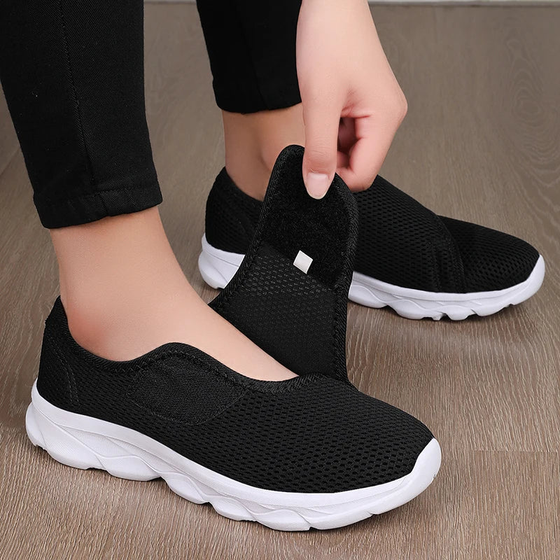 New Casual Orthopedics Wide Feet Swollen Shoes Thumb Eversion Adjusting Soft Comfortable Diabetic Shoe Walking Shoes - She Vibess By C2P