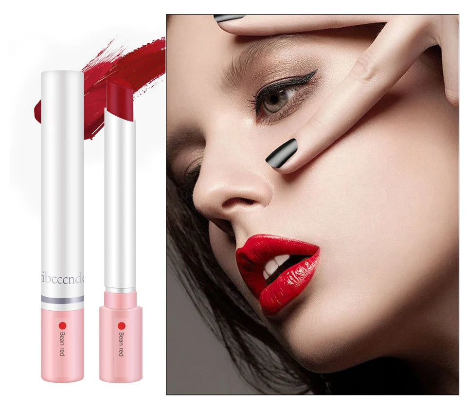 4 pcs/set Cigarette Lipstick Set Long Lasting Lip Glaze Matte Lip Gloss Waterproof Lip Stick Tube Nude Lip Tint Makeup Cosmetics - She Vibess By C2P