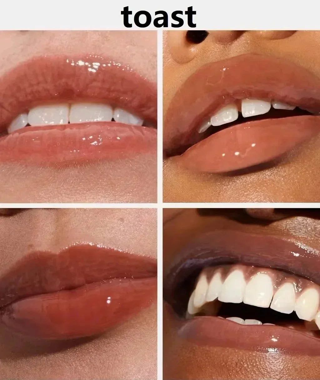 9 Colors Lip Glosses Plump Moisturizing Lip Glaze Essence Gel Oil Long Lasting Nourishing Lipstick Care Products For Women Girls - She Vibess By C2P