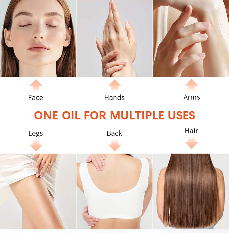 Skincare Oil Vitamin E Skin Care essence Body Oil for Scars Pregnancy Marks Facial Body Moisturizing Oil For All Skin Types - She Vibess By C2P