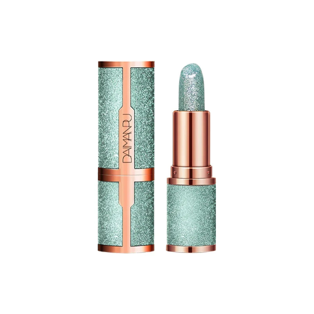 Temperature Color Changing Glitter Lipstick Waterproof Long Lasting Moisturizing Velvet Matte Lip Tint Red Pink Sexy Lips Makeup - She Vibess By C2P
