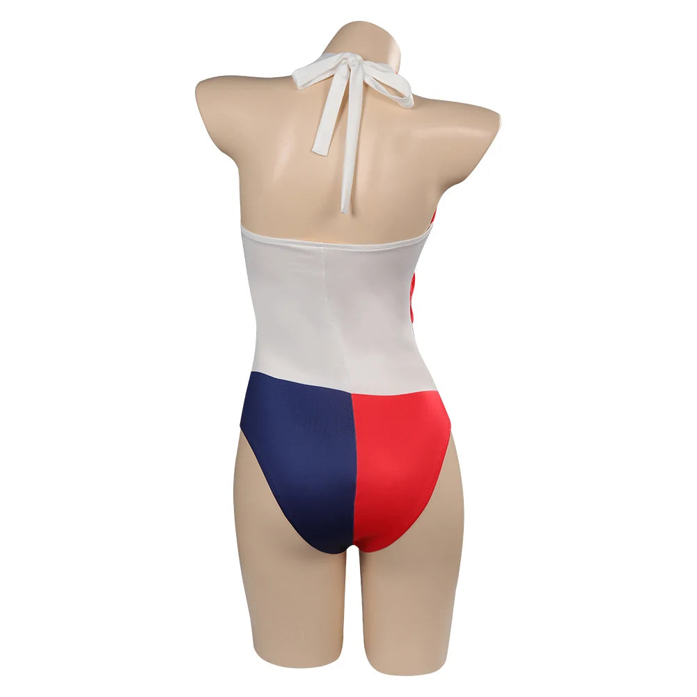 Quinzel Cosplay Sexy Lingerie Women Costume Women Vest Shorts Fantasia Outfits Wig Halloween Carnival Party Clothes-I’m Over 21 - She Vibess By C2P