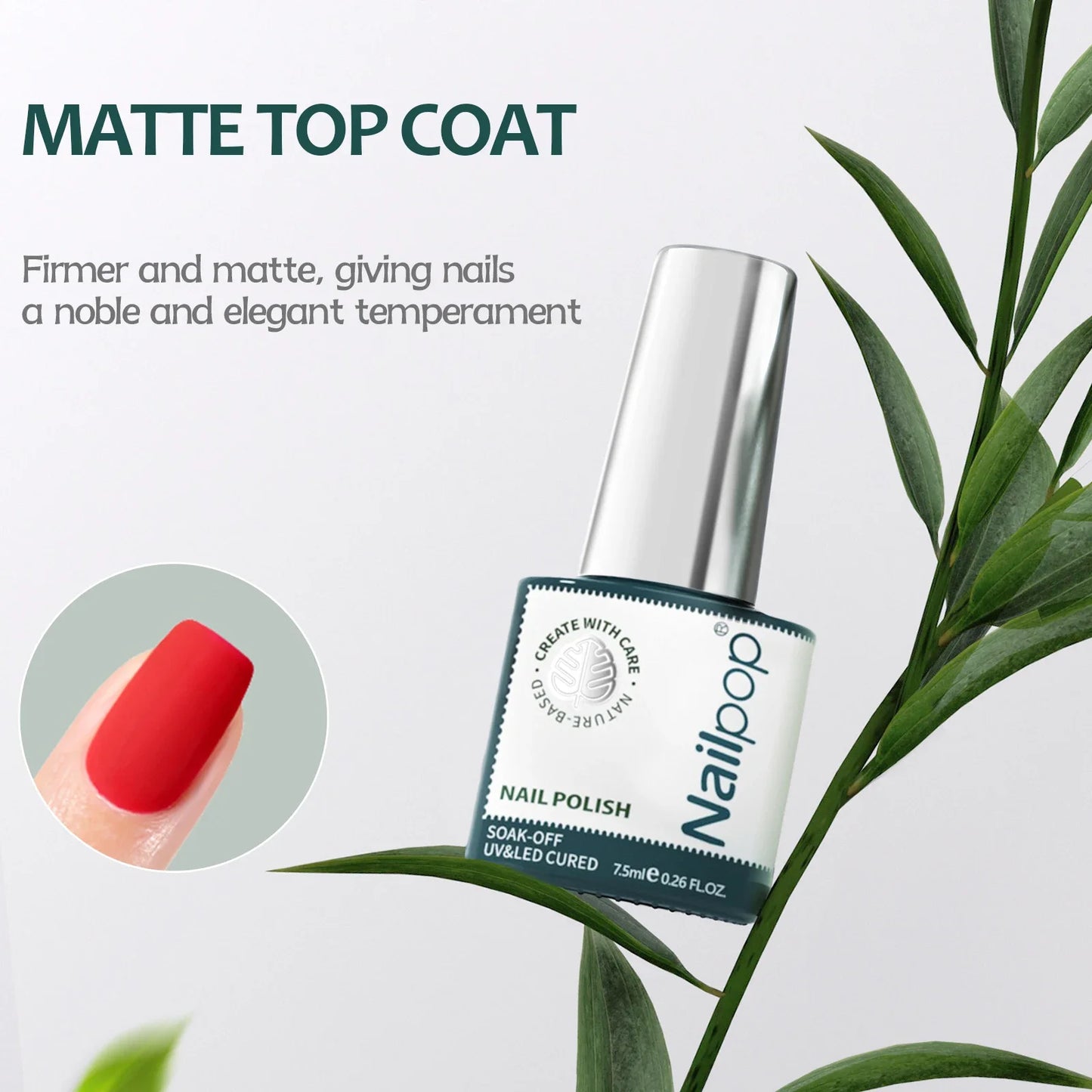 NAILPOP Gel Nail Polish Liner 8ML 5 Colors Nail Art Paint Gel for French Tips Swirls DIY Manicure Soak Off UV Cure with Brush - She Vibess By C2P