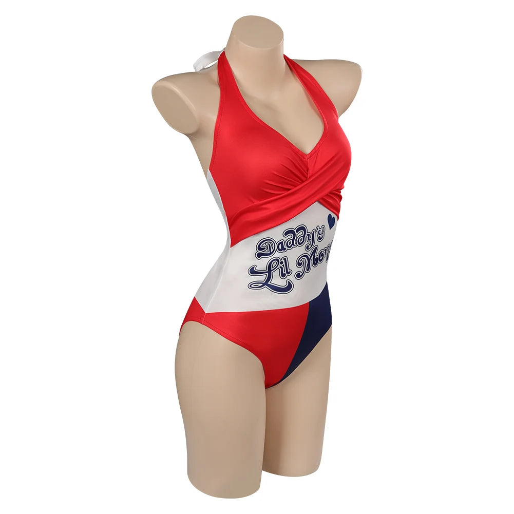 Quinzel Cosplay Sexy Lingerie Women Costume Women Vest Shorts Fantasia Outfits Wig Halloween Carnival Party Clothes-I’m Over 21 - She Vibess By C2P