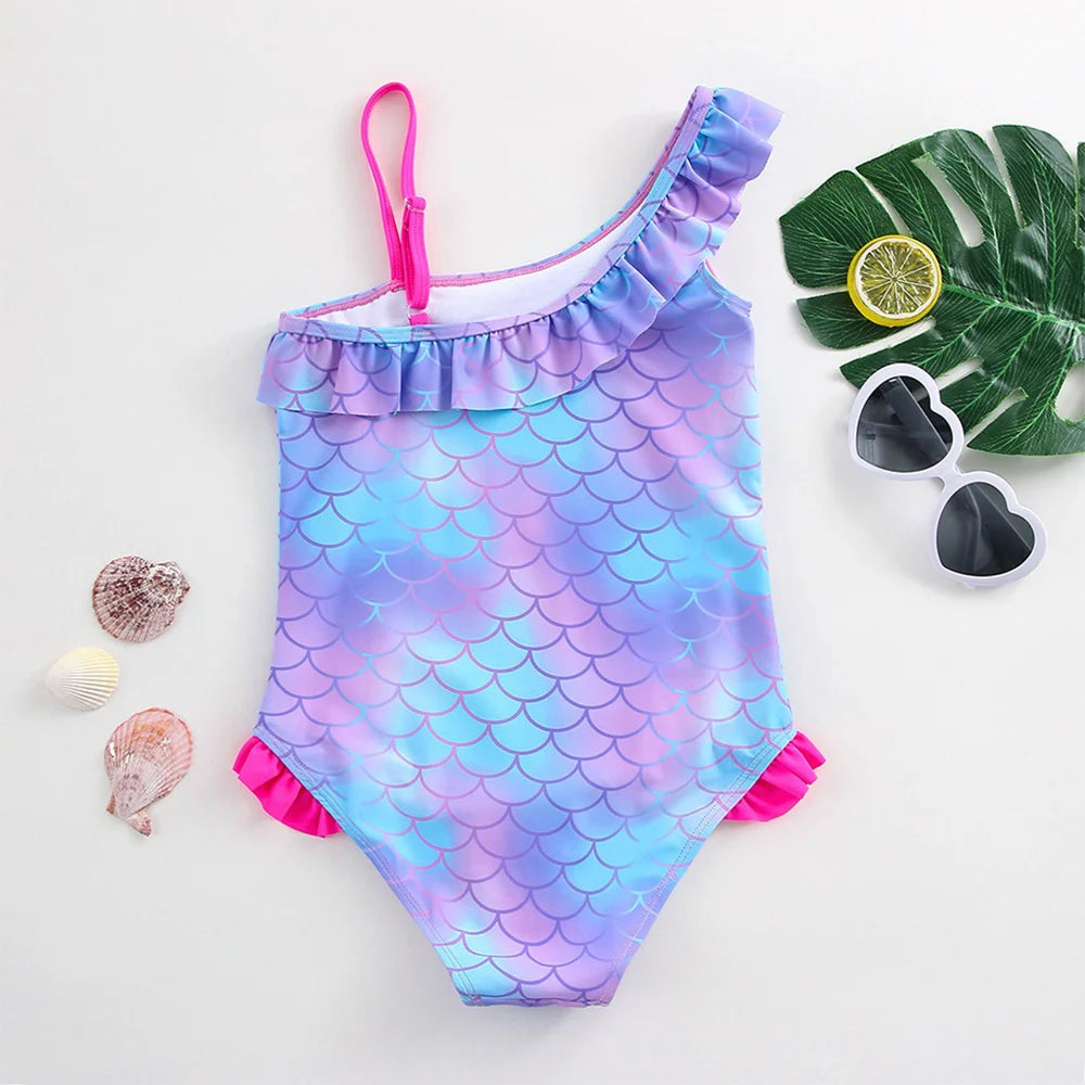 My Melody Girls Tankini Swimsuits Summer Beach wear Kids Wear Bathing Suits Children's Bikini Dresses Swimsuits Fashion Mermaid - She Vibess By C2P