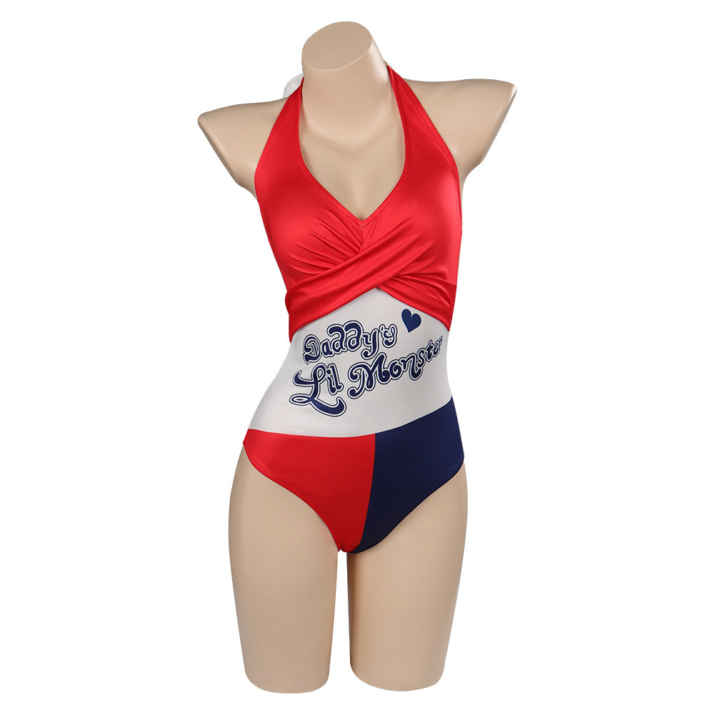 Quinzel Cosplay Sexy Lingerie Women Costume Women Vest Shorts Fantasia Outfits Wig Halloween Carnival Party Clothes-I’m Over 21 - She Vibess By C2P