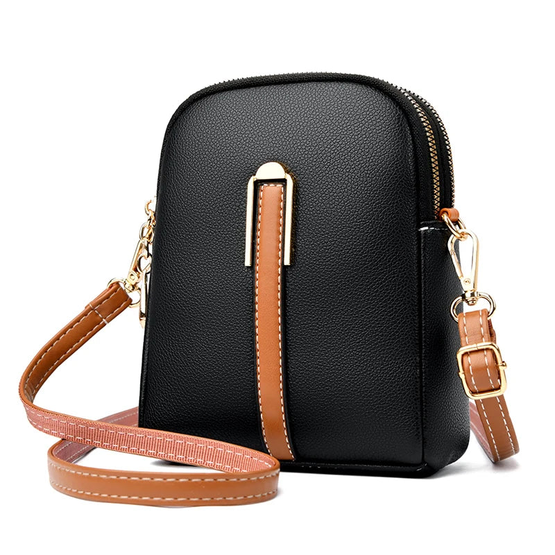 High Quality Genuine Leather Luxury Handbags Women Bag Designer Female Crossbody Shoulder Bags 2023 Ladies Cowhide Messenger Sac - She Vibess By C2P