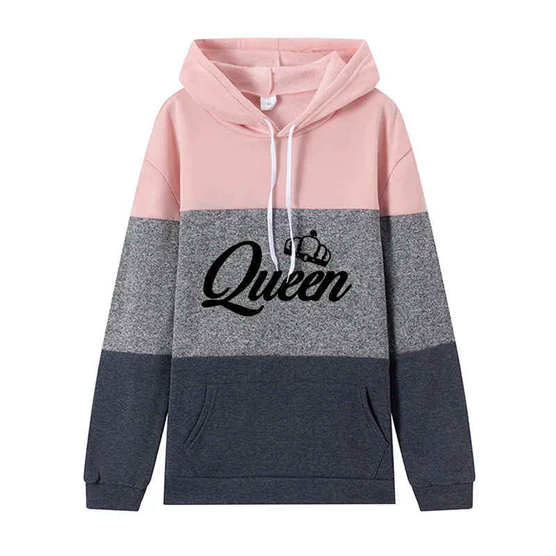 Women's Tracksuit Casual Autumn Winter Sport Color Block Women Jogging Daily Single Piece Sweatshirt Sweatpants Pullover Hoodies - She Vibess By C2P