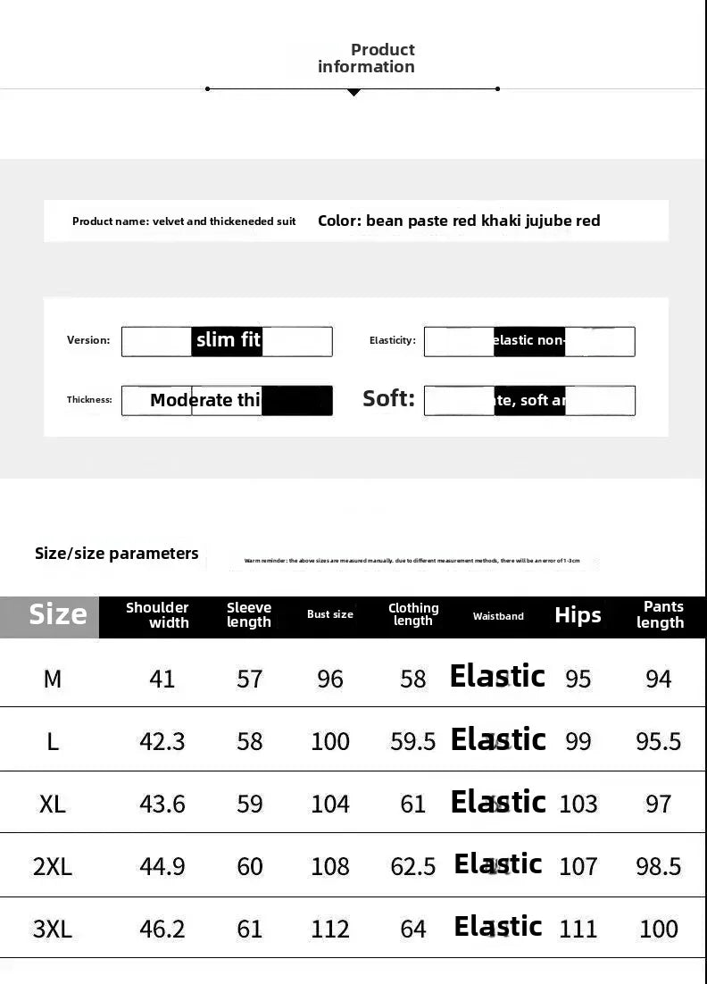 Fashionable Thickened Fleece Set Women's Loose Casual Outfit Hoodie with Pocket Two-Piece Autumn Winter Style Streetwear - She Vibess By C2P
