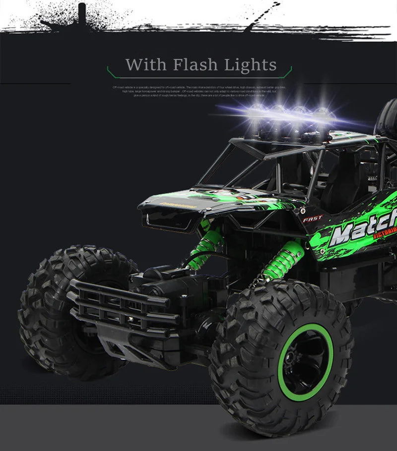 1:12 / 1:16 4WD RC Car 2.4G Radio Control Car Buggy Off-Road Remote Control Cars Trucks Boys Toys for Children - She Vibess By C2P