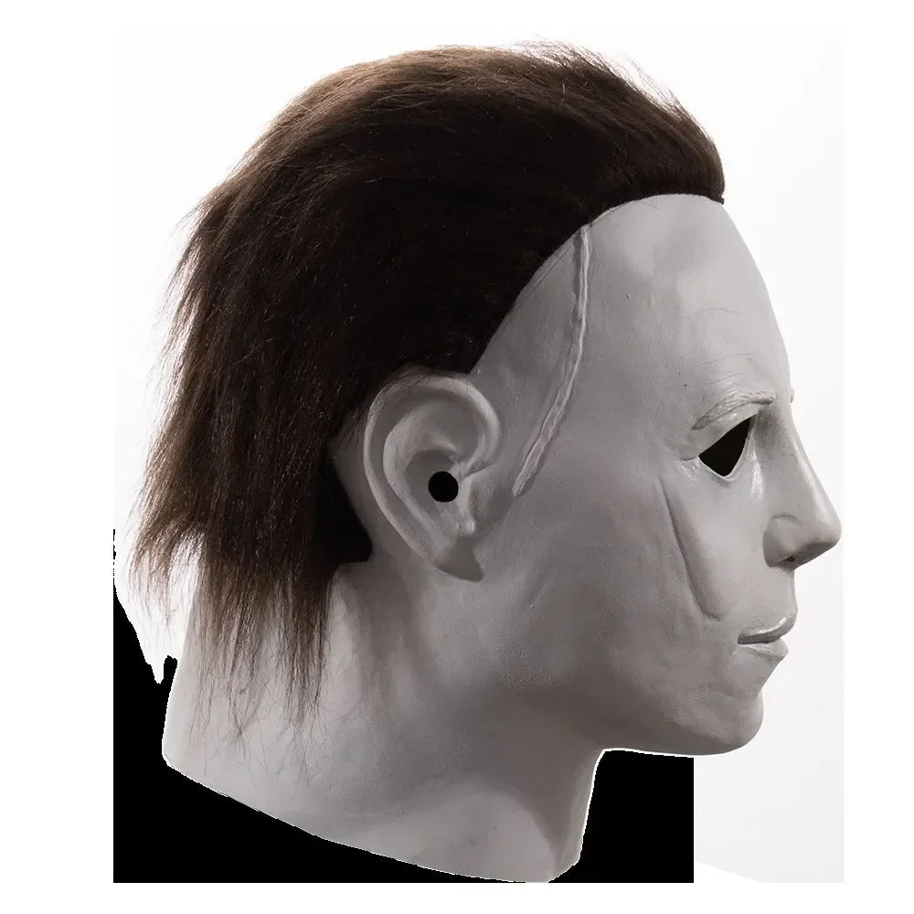 Halloween Mask Cosplay Horror Bloody Killer Demon Latex Helmet Carnival Masquerade Party Props Realistic Headgear - She Vibess By C2P