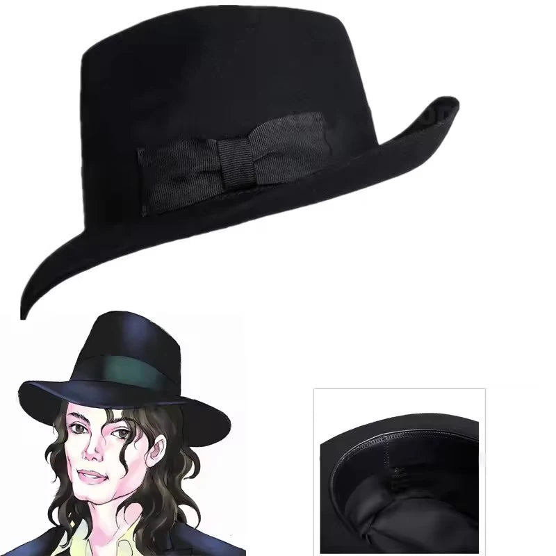 Michael Cosplay Black Wig Michael Role Play Medium Long Curly Black Hair Wig Halloween Cos Wigs - She Vibess By C2P