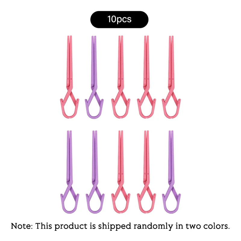 10Pcs Nail Clip Set Oil Polish Spill Proof Mixed Color Nail Art Coloring Protection Clips Manicure Tools To Prevent Leakage Off - She Vibess By C2P