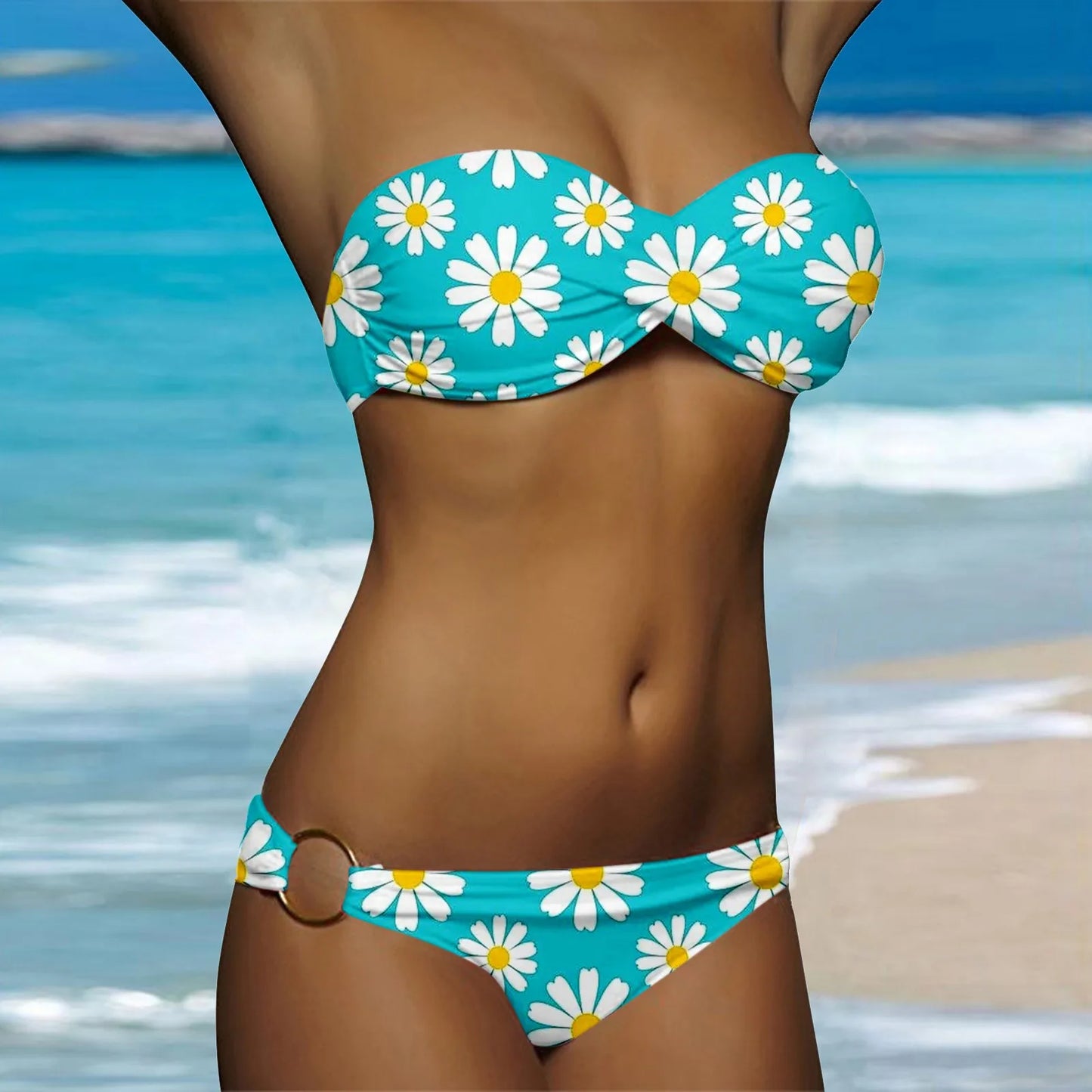 Top Selling Bikinis Sets Woman Swimsuits Swimming Two Pieces Swimsuits Swimwear Beach Suit Woman Clothing Trajes De BañO Mujer - She Vibess By C2P
