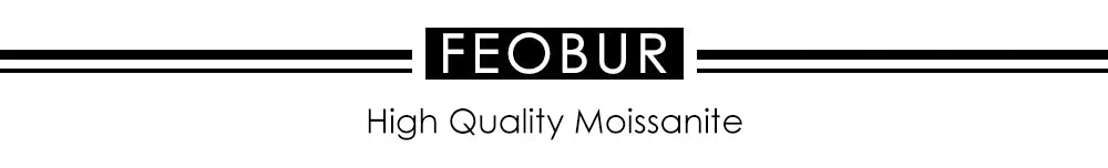 FEOBUR 0.2-2 Carat Moissanite Stud Earring Screw Backs S925 Silver Women Brilliant Diamond Ear Studs Party Fine Jewelry Gifts - She Vibess By C2P
