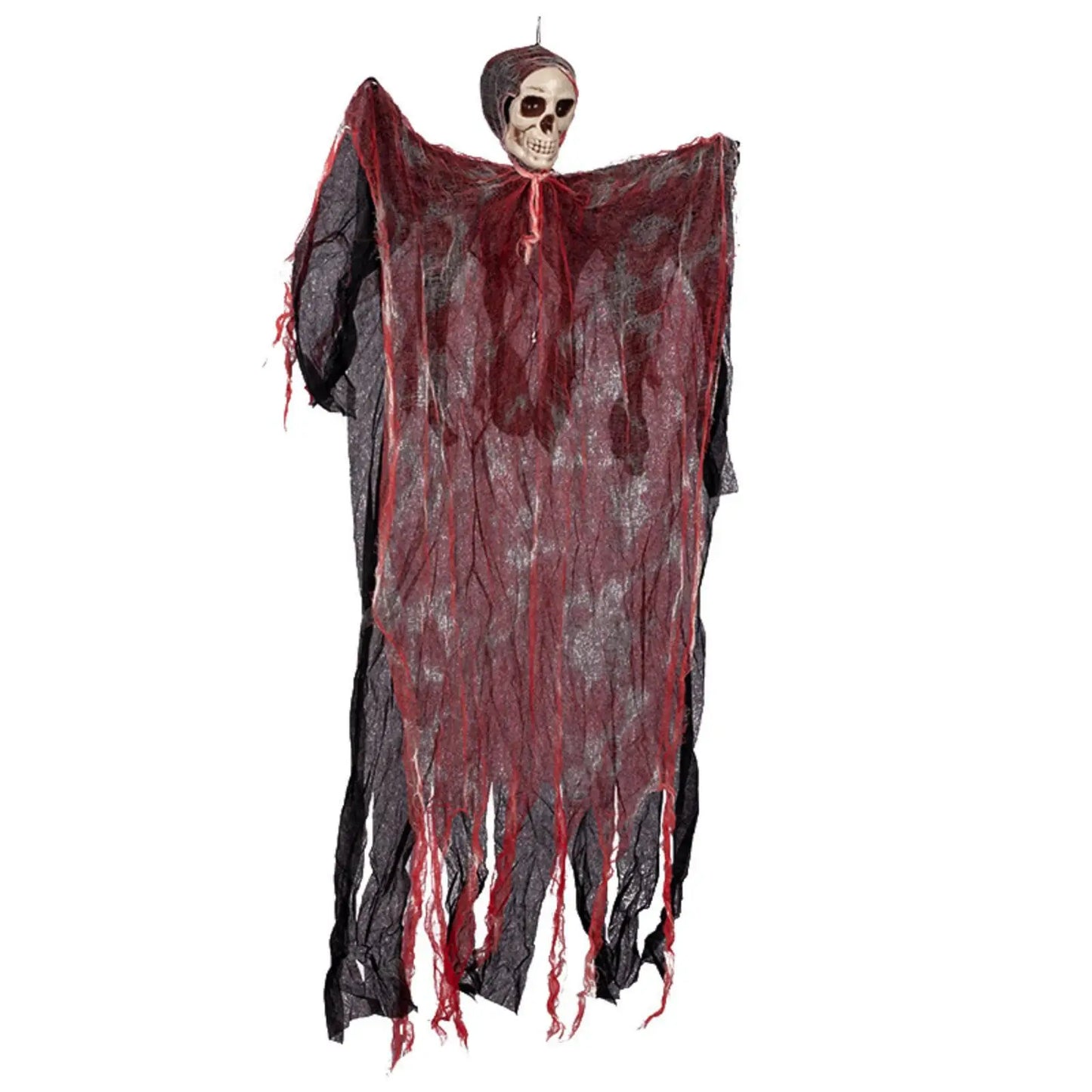 Scary Halloween Hanging Ghost Skull Halloween Party Decoration Hanging Grim Reaper Garden Bar Haunted House Skeleton Prop - She Vibess By C2P
