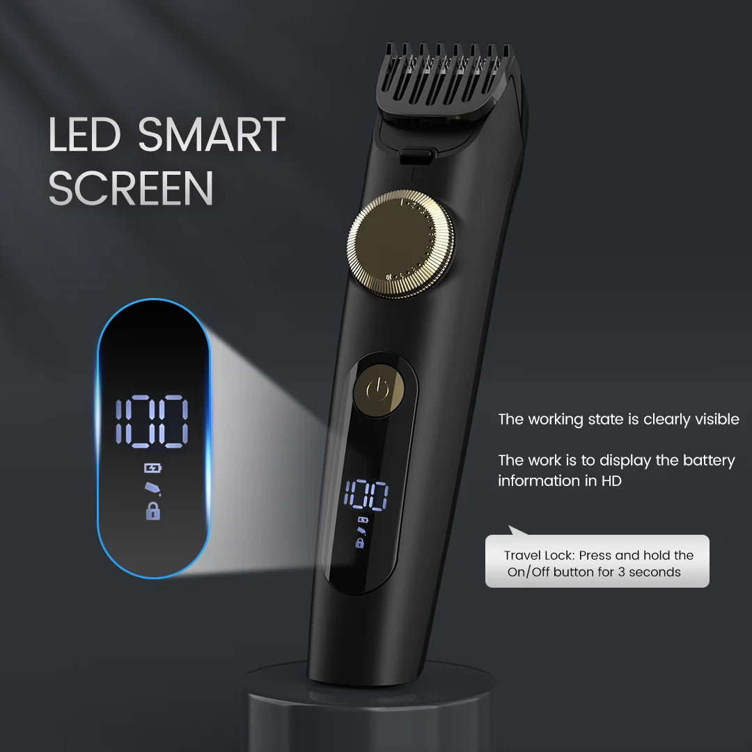 Men's Sejoy Electric Men Hair Clipper,Rechargeable Hair Trimmer,IPX7 Waterproof,Adjustable Speed Barber Clippers For Men Professional-for that Special Someone. - She Vibess By C2P