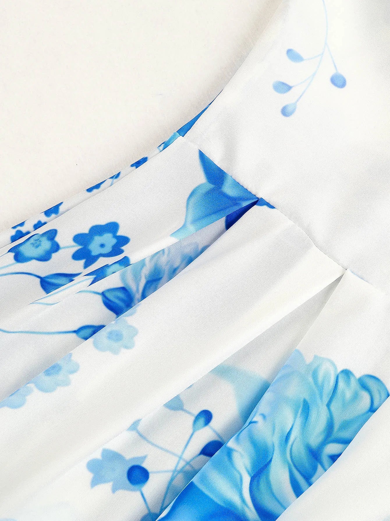 Summer Print Long Dress Women Clothing Lace Up Sling Party Dresses Pattern Strappy Ladies Hollow Out V-Neck Beach Vestidos - She Vibess By C2P