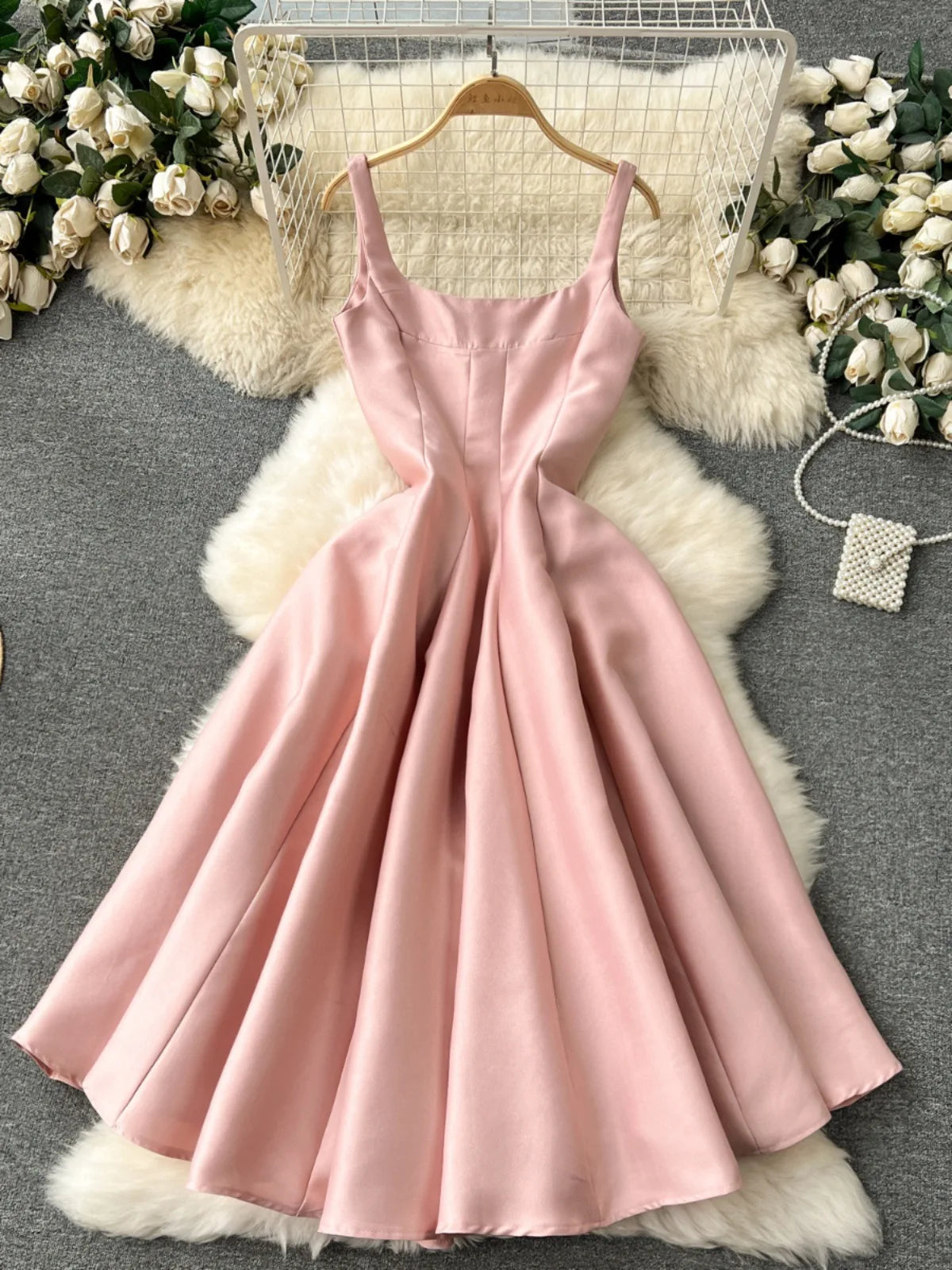 Summer Autumn Holiday Satin Evening Long Dress Women's Formal Occasion Dresses Party Ball Gown Sexy Backless Cocktail Robe - She Vibess By C2P