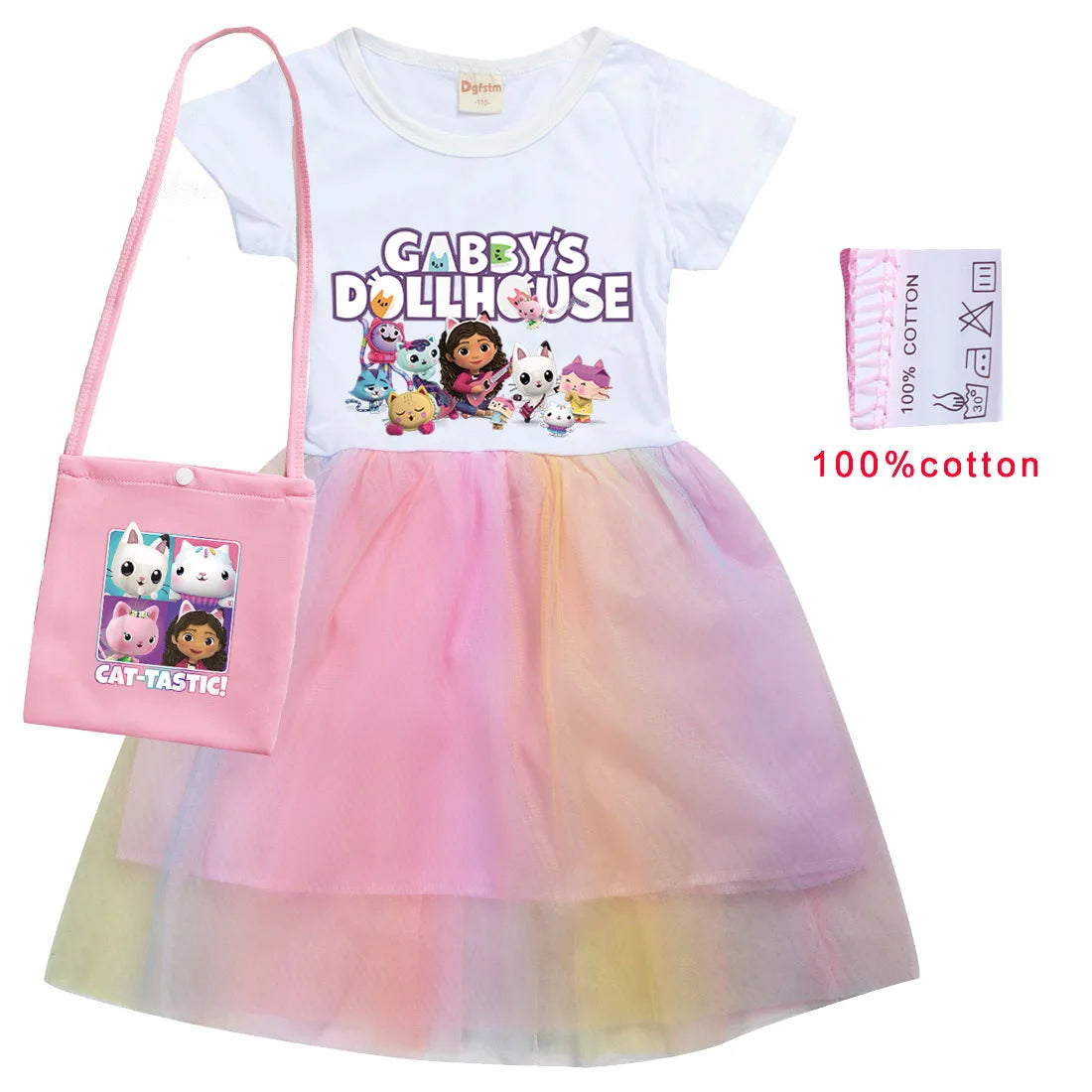 Vestido De Gabby Style Dress Girls Robe Gaby Chat Clothes Kids Summer Casual Dresses Children Sequin Princess Party Vestidos - She Vibess By C2P