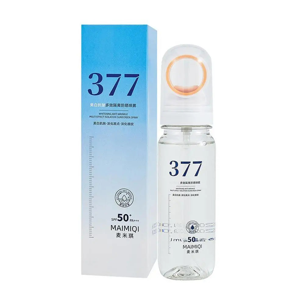 377 Sunscreen Spray Anti-aging Anti Wrinkle Moisturizing Whitening Sunscreen Spray Facial Body Neck Skin Care Cream - She Vibess By C2P