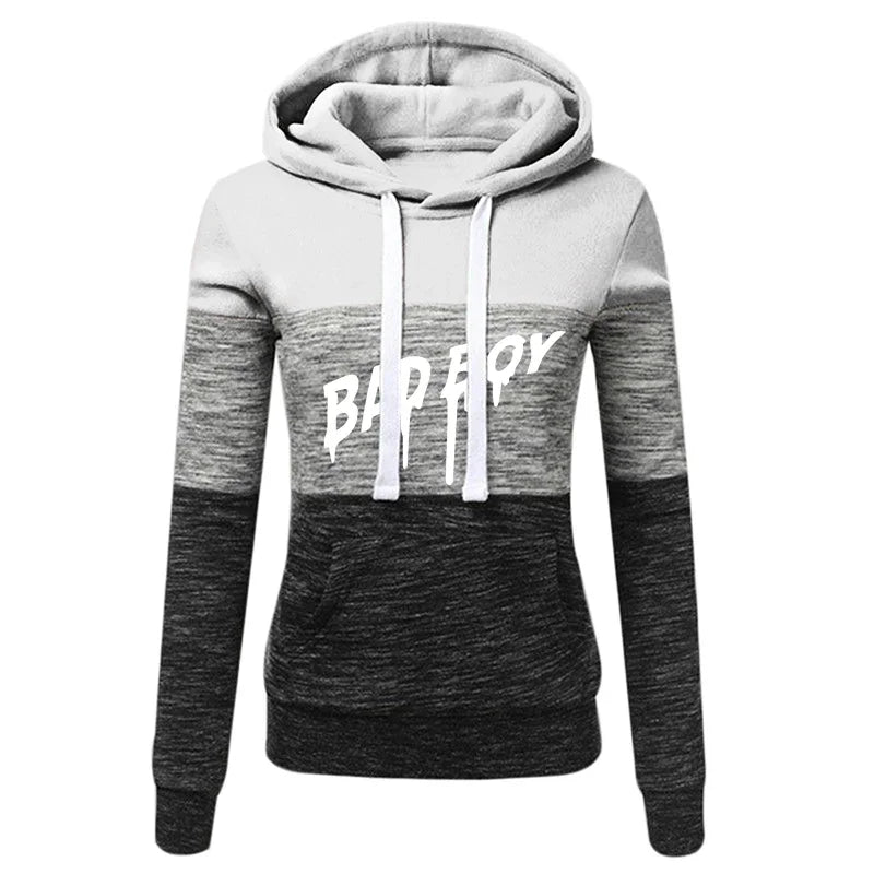 Hoodies Daily Women's Sweatshirts Versatile Fashion Color Block Jogging Sweatpants Tracksuit Hot Sales Casual Pullovers Clothing - She Vibess By C2P