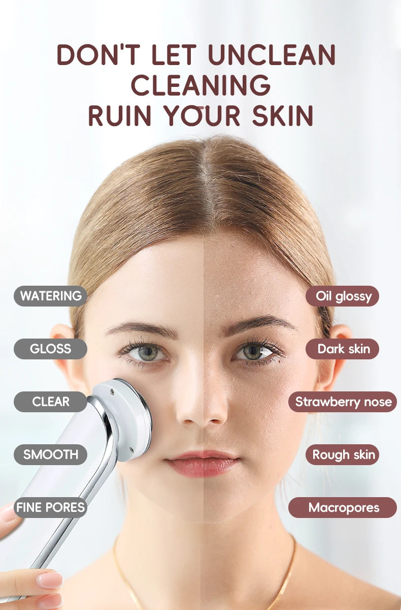 KSKIN Multifunctional Facial Skin Care Beauty Massager Electric Facial Massage Device Clean Face Skin Rejuvenation Beauty Device - She Vibess By C2P