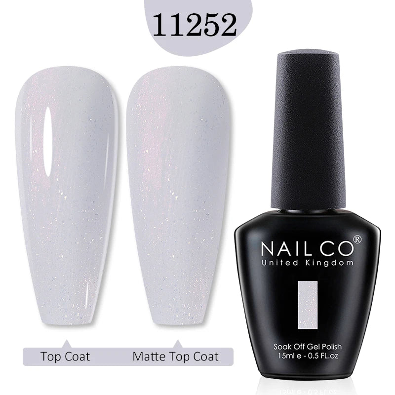 NAILCO 15ml Nail Gel Polish Red Pink Nude Soak off UV LED Long Lasting Eco-Friendly Professional Nail Beauty Salon Lacquer Varnish - She Vibess By C2P