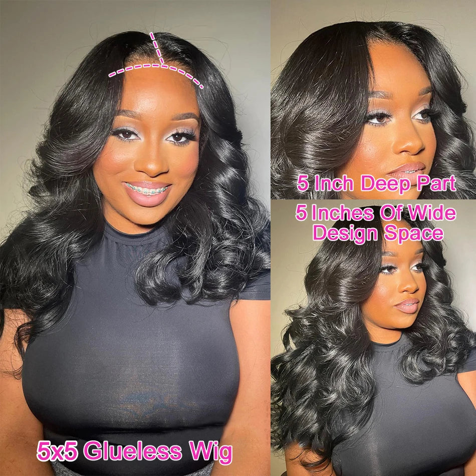 Body Wave Bob Wig 13x6 Transparent Lace Frontal Wig Brazilian Human Hair Wigs Virgin Remy Hair13x4 Lace Closure Wig 180% Density - She Vibess By C2P