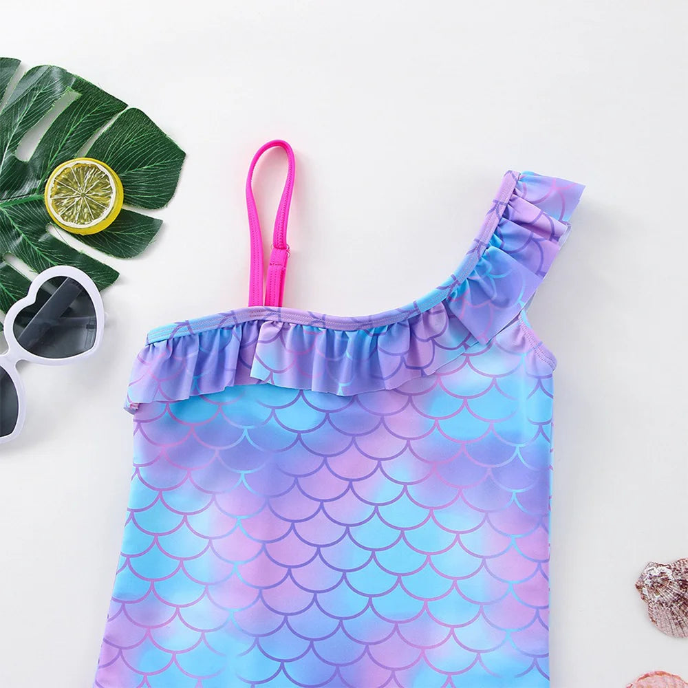 My Melody Girls Tankini Swimsuits Summer Beach wear Kids Wear Bathing Suits Children's Bikini Dresses Swimsuits Fashion Mermaid - She Vibess By C2P