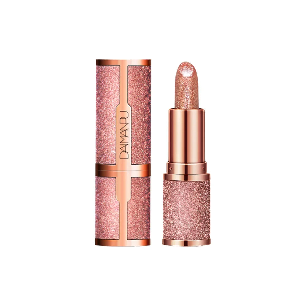Temperature Color Changing Glitter Lipstick Waterproof Long Lasting Moisturizing Velvet Matte Lip Tint Red Pink Sexy Lips Makeup - She Vibess By C2P