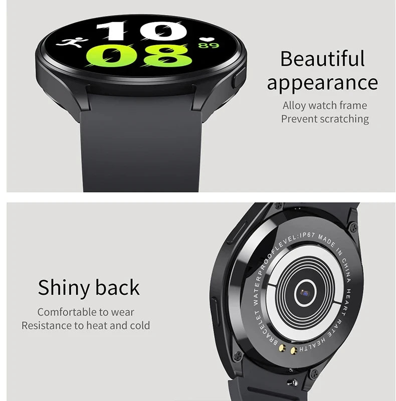 KESHUYOU New Smart Watch 6 Bluetooth Call Sports Health Monitoring Men Smart Watch Gift For Android IOS-that Special Someone. - She Vibess By C2P