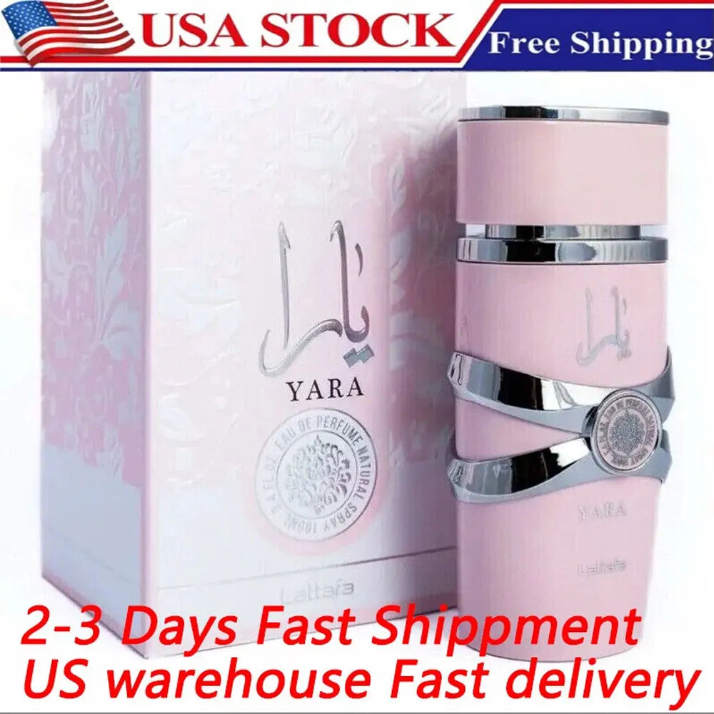 Yara by Lattafa Perfumes | Eau De Parfum - 100ml (3.4 fl oz) | - Women Long-Lasting Floral Scent Best Valentine's Day Gif - She Vibess By C2P