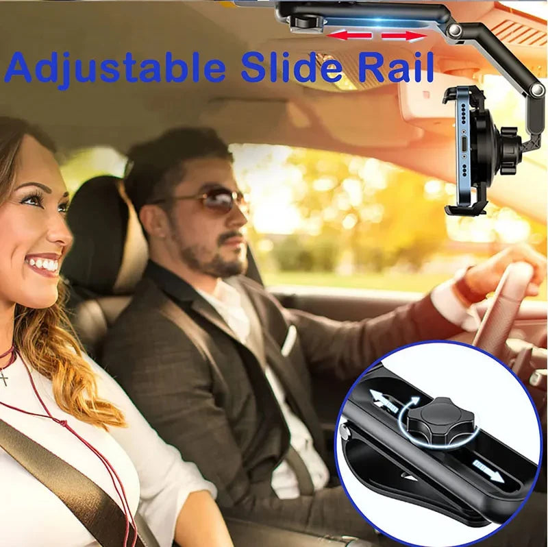 Car Mobile Phone Stand Sun Visor Navigation Car Support Stand General Direct Vision Car Multi-functional Mobile Phone Stand