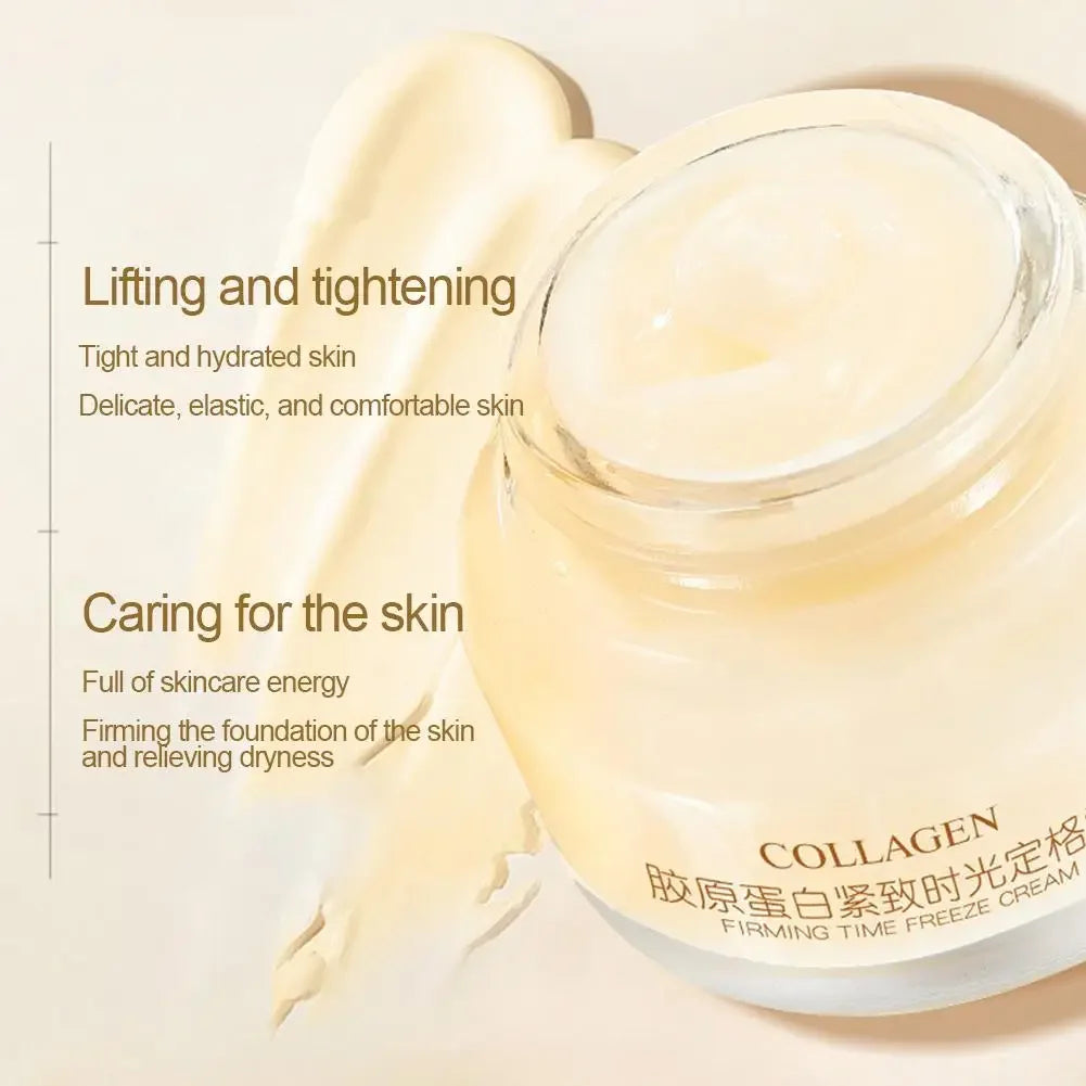 Collagen Face Cream Lifting Firming Cream Moisturizing, Illuminating,Reduces Wrinkles & Fine Lines Brighten Skin Products - She Vibess By C2P