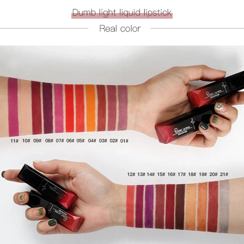 Best Lip Makeup 17 Color Sexy Matte Long Lasting Lipgloss Liquid Lipstick Lip Cream - She Vibess By C2P