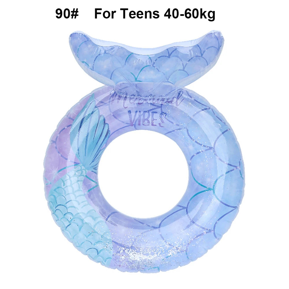 Rooxin Baby Child Swim Tube Inflatable Swimming Seat Ring For Kid Adult Swim Circle Swim Pool Float Water Play Equipment - She Vibess By C2P