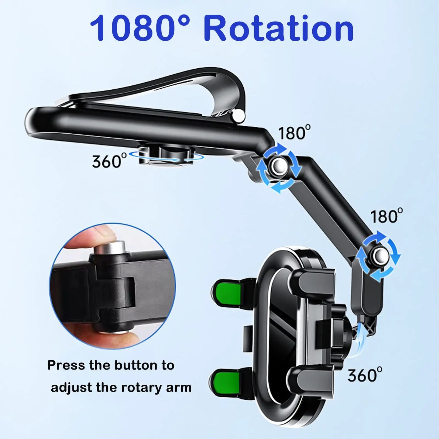 Car Mobile Phone Stand Sun Visor Navigation Car Support Stand General Direct Vision Car Multi-functional Mobile Phone Stand