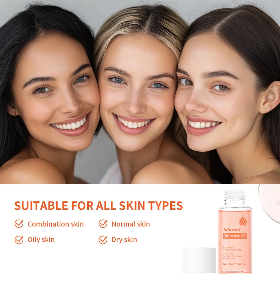 Skincare Oil Vitamin E Skin Care essence Body Oil for Scars Pregnancy Marks Facial Body Moisturizing Oil For All Skin Types - She Vibess By C2P