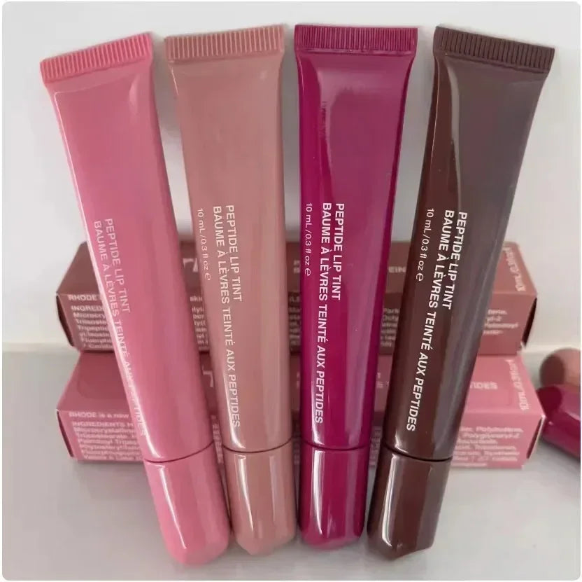 9 Colors Lip Glosses Plump Moisturizing Lip Glaze Essence Gel Oil Long Lasting Nourishing Lipstick Care Products For Women Girls - She Vibess By C2P