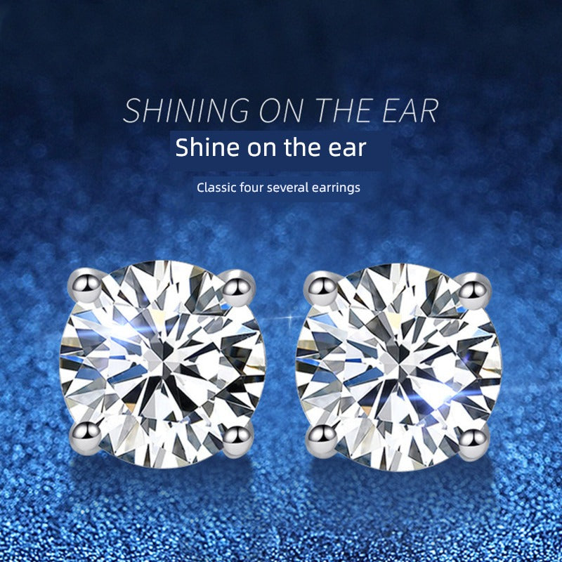 Pt950 Platinum Valentine's Day Diamond Gift Jewelry for Girlfriend - She Vibess By C2P