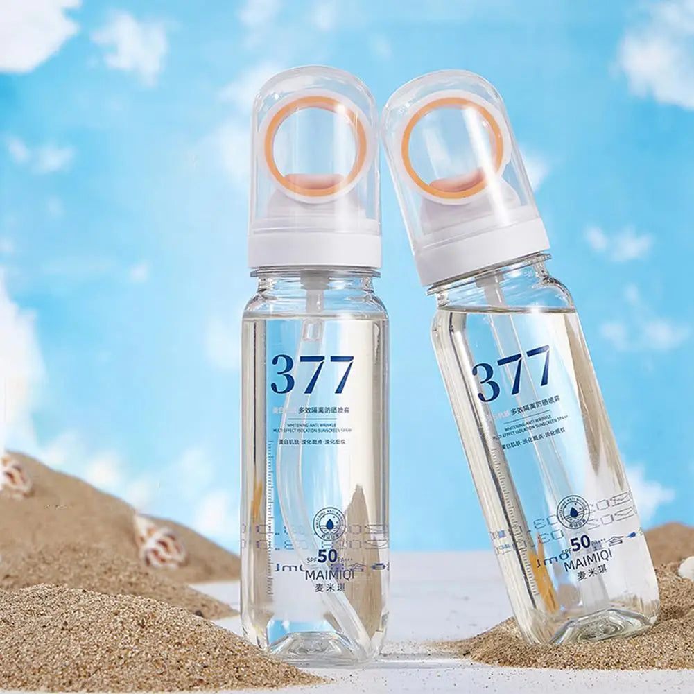 377 Sunscreen Spray Anti-aging Anti Wrinkle Moisturizing Whitening Sunscreen Spray Facial Body Neck Skin Care Cream - She Vibess By C2P