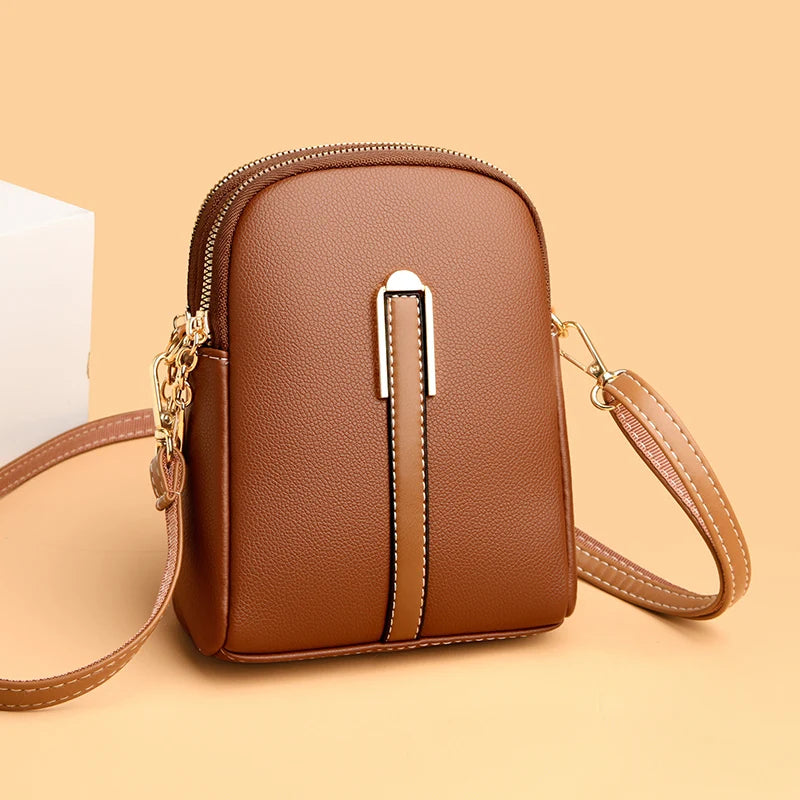 High Quality Genuine Leather Luxury Handbags Women Bag Designer Female Crossbody Shoulder Bags 2023 Ladies Cowhide Messenger Sac - She Vibess By C2P