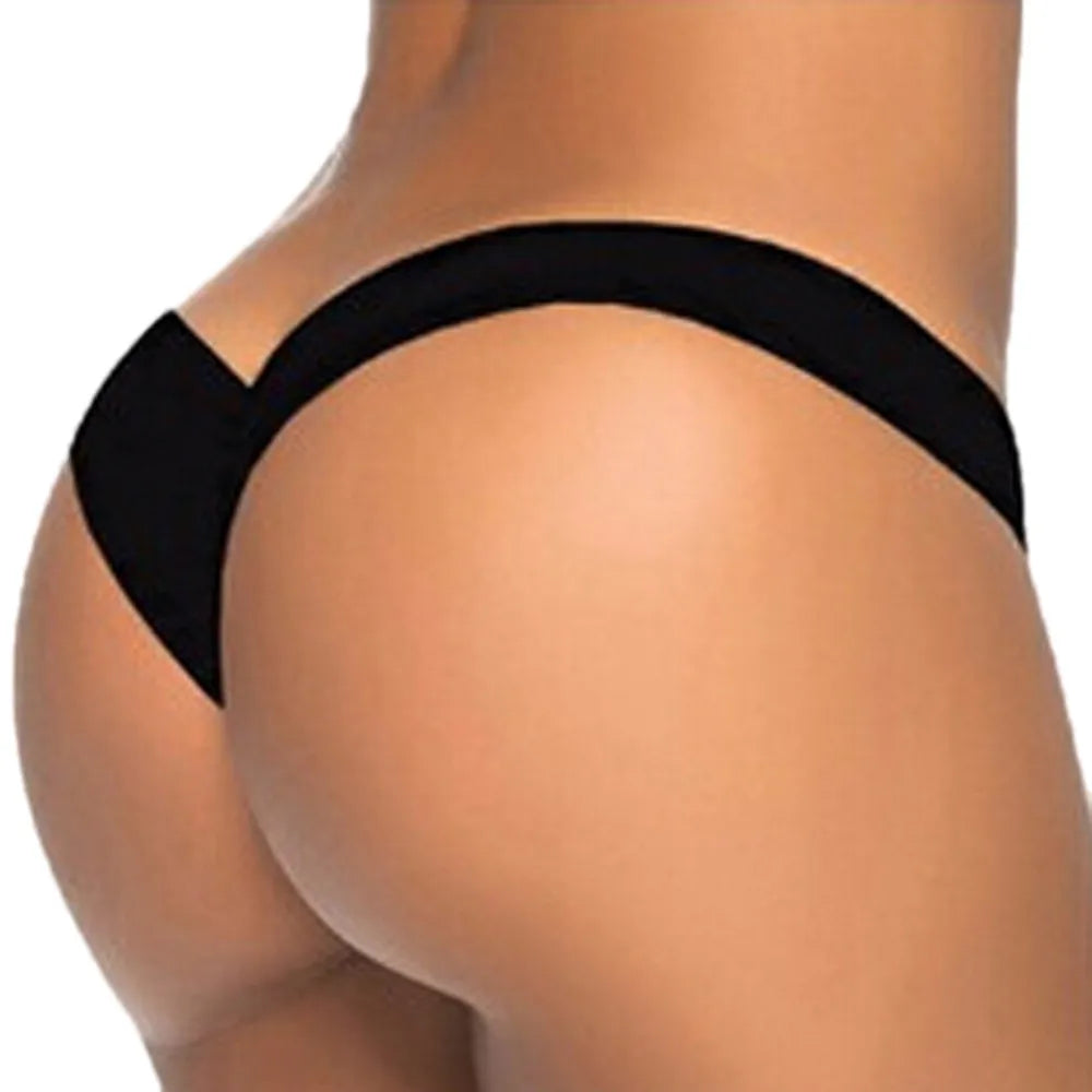 Women Trend Print Bikini Bottom Causal All-Match Low Waist Thongs Bathing Swimwear Hot Selling Beach Bottom G-Strings - She Vibess By C2P
