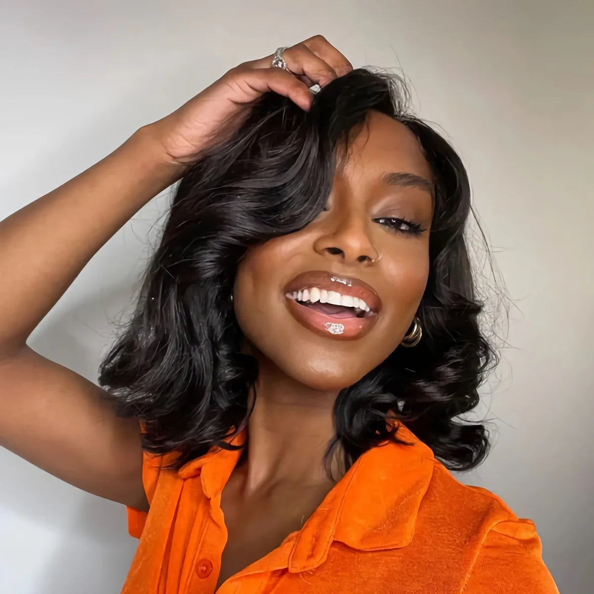 Body Wave Bob Wig 13x6 Transparent Lace Frontal Wig Brazilian Human Hair Wigs Virgin Remy Hair13x4 Lace Closure Wig 180% Density - She Vibess By C2P