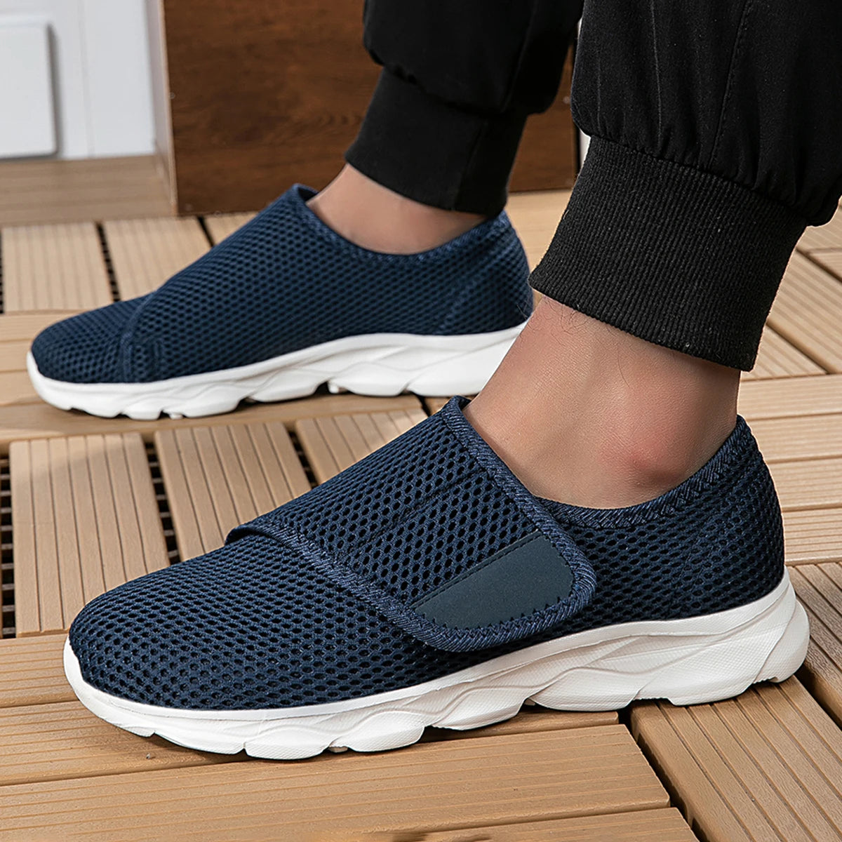 New Casual Orthopedics Wide Feet Swollen Shoes Thumb Eversion Adjusting Soft Comfortable Diabetic Shoe Walking Shoes - She Vibess By C2P